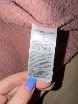 Old Navy Women’s XL Pink Dusty Rose Sherpa Teddy Fleece Full Zip Jacket thumbnail 7