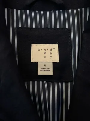 a new day Navy Single-Button Tailored Blazer thumbnail 4
