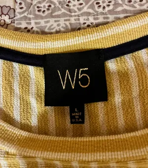 Dressy Yellow Striped Shirt thumbnail 3