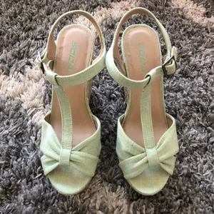 SODA Mint Canvas Wedge. Size 9 thumbnail 3