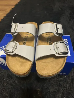 BIRKENSTOCK Arizona Gray gladiator sandals slippers shoes women’s eur 39 new thumbnail 7