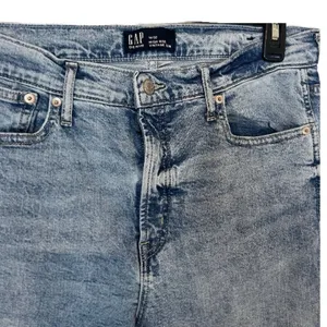 Gap JEANS SIZE 14 high rise vintage slim LIGHTWASH thumbnail 3
