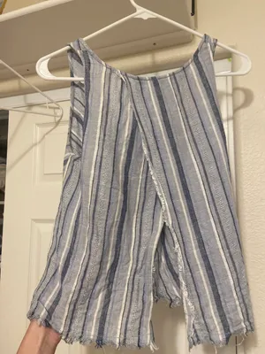 Blue Beachy Top thumbnail 2
