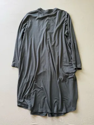 Eileen Fisher Mandarin Collar Button-Front Oversized Midi Dress thumbnail 5