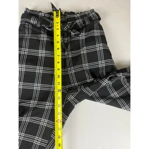 Divided H&M Plaid Paperbag Pants - Women's Size 2 thumbnail 4