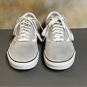 Vans Ward Low Cut Suede / Canvas Gray Women's Sneakers Size 10M Men's Size 8.5M thumbnail 5
