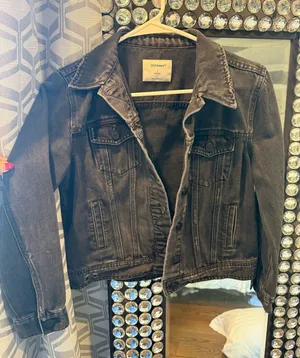 Old navy black jean jacket thumbnail 1