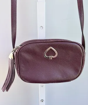 kate spade Leather Crossbody Bag Red Size OS thumbnail 1