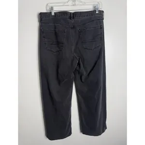 American Eagle‎ Low Rise Skater Jean Washed Black 10 Short Streetwear thumbnail 2
