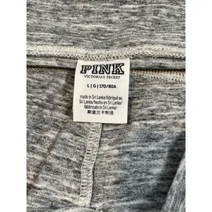 Victoria’s Secret PINK Gray Leggings – Size L thumbnail 3