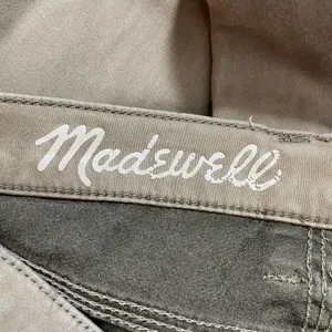 Madewell Garment Dyed Tan/Green Skinny Skinny Ankle Jeans - Size 25 - Low Rise thumbnail 4