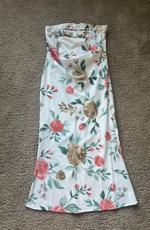 Hello Molly White Floral Midi Dress thumbnail 3