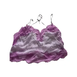 NWT SKIMS ROMANCE LACE CROPPED CAMI AND SHORT SET Sugar Plum Large thumbnail 8