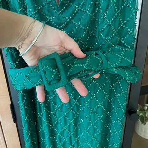 Show Me Your Mumu emerald mini sequin dress belt cocktail eras sparkly twilight thumbnail 3