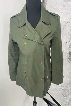 Old‎ Navy women's extra small olive green jacket thumbnail 1
