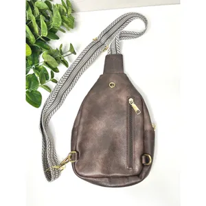 Bostanten Sling Bag Brown Crossbody Purse‎ thumbnail 2