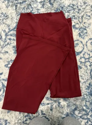 Crossover Aerie Flare Leggings High-Waisted thumbnail 1