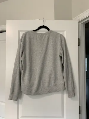 Zella Grey Crewneck Sweatshirt Pullover thumbnail 5