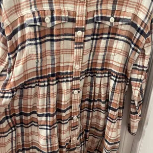 American Eagle Flannel Dress thumbnail 3
