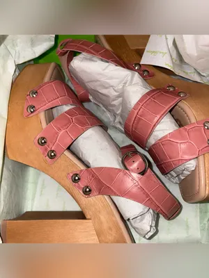 Sam Edelman Rosalind Platform Block Heel Sandal Terracotta Rose Sz 7 NEW IN BOX thumbnail 8