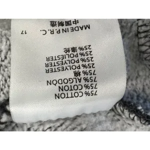 Brandy Melville Charcoal Gray Full-Zip Crop Hoodie | Cozy Essential thumbnail 5