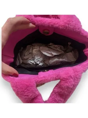 Barbie & Skinnydip London Collaboration Pink Furry Crossbody RARE Purse Bag thumbnail 9