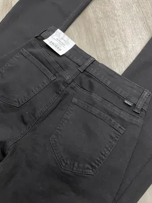 Black High Rise Bootcut Jeans. Size 27 thumbnail 4