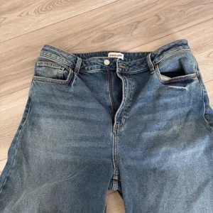 Sneak Peek Women Medium‎ Wash Wide Leg Cuffed Denim Jeans Size W32 thumbnail 3