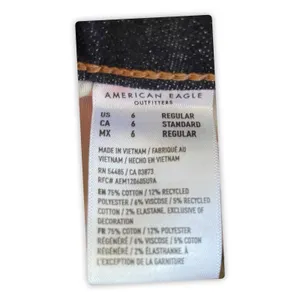 American Eagle Kick Boot Jeans Womens 6 Dark Wash Stretch Mid Rise Denim thumbnail 7