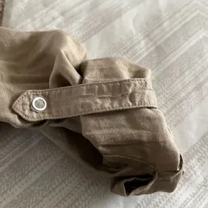 Rag & Bone Women’s Tan Long Tie Waist Shirt or Dress thumbnail 6