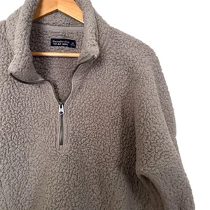 Abercrombie & Fitch Light Brown / Tan Soft A&F Sherpa thumbnail 2