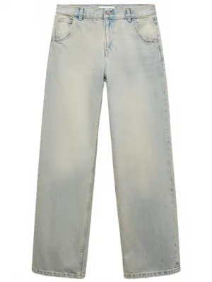 Mango Low-Rise Wideleg Jeans NWT Ines Medium Vintage Blue Size 14 (EUR 46) thumbnail 6