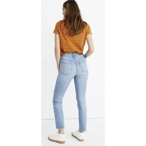 Madewell The Perfect Vintage Crop Jean Rosabelle Wash: Comfort Stretch‎ Edition thumbnail 2