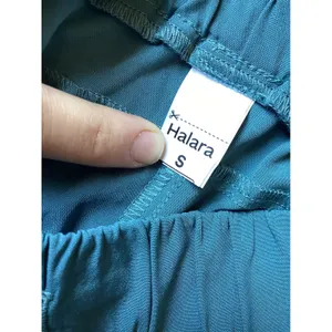 Halara NWOT Womens Teal Blue Active Pleated Shorts Elastic Waist Pockets Size S thumbnail 7