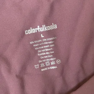 Colorfulkoala Purple Mauve Leggings Casual Comfy Lightweight Athleisure Yoga thumbnail 2