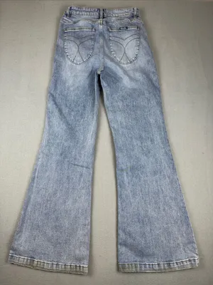ROLLA'S Light Blue High Rise East Coast Flared Jeans Size: 31 (waist 28”) thumbnail 4