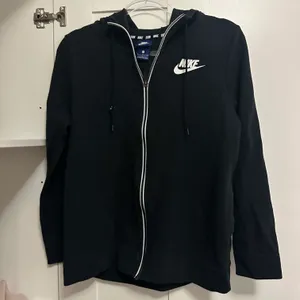 Nike Womens Black zip up thumbnail 1