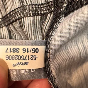 Aerie Athleisure Leggings Womens Medium M Black Grey‎ Marled Cropped Workout thumbnail 8