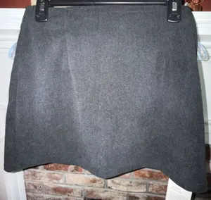 NWT Halara Corduroy Skirt Womens Large Bamboo Green Stretch Miniskirt thumbnail 1