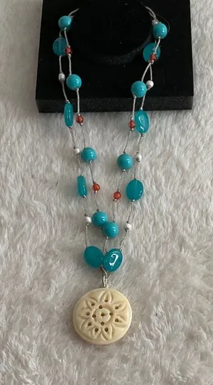 Necklace Blue thumbnail 1
