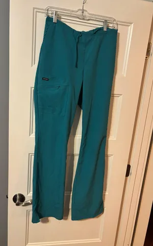 Scrubs pants worn twice f25 small Tall Jockey brand Blue thumbnail 1