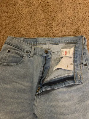 Wrangler Light Wash Jeans Straight thumbnail 2