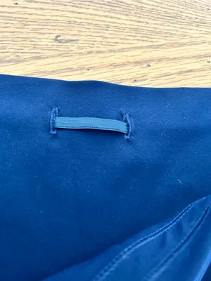 Quince Navy Blue Leggings Size M thumbnail 9