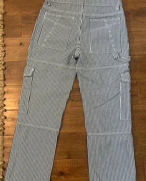 Edikted striped cargo pants thumbnail 2