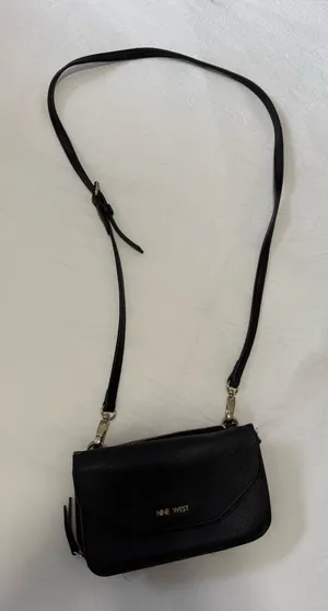 Nine West Black Crossbody Purse thumbnail 1