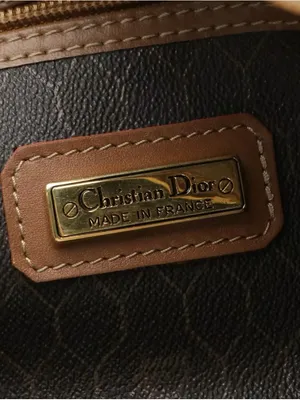 Christian Dior Honeycomb Vintage Boston Duffle Bag with COA thumbnail 3