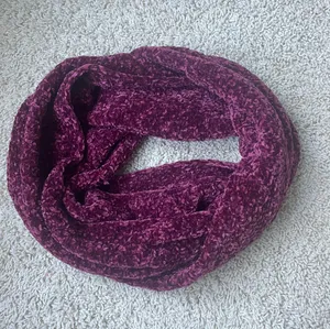 Purple Velvet Scarf thumbnail 1
