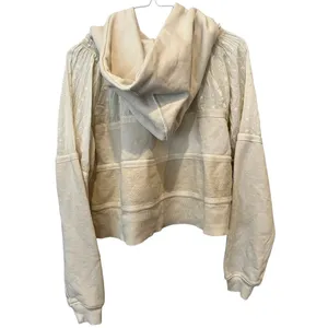 Free People Piper Pullover Cropped Hoodie Size Small thumbnail 6