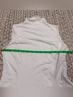 NOWT Halara White Peplum Tank Top thumbnail 4