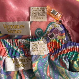 Victorias Secret Vintage Paisley Pajama Set‎ Pink Small thumbnail 8